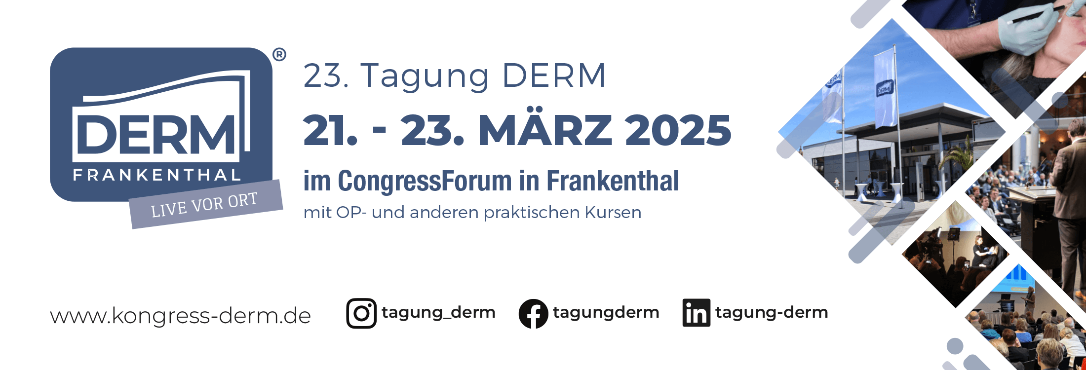 Kongress DERM Registrierung